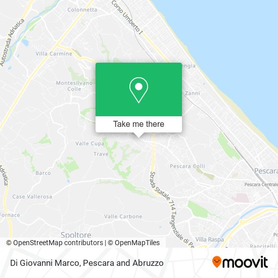 Di Giovanni Marco map