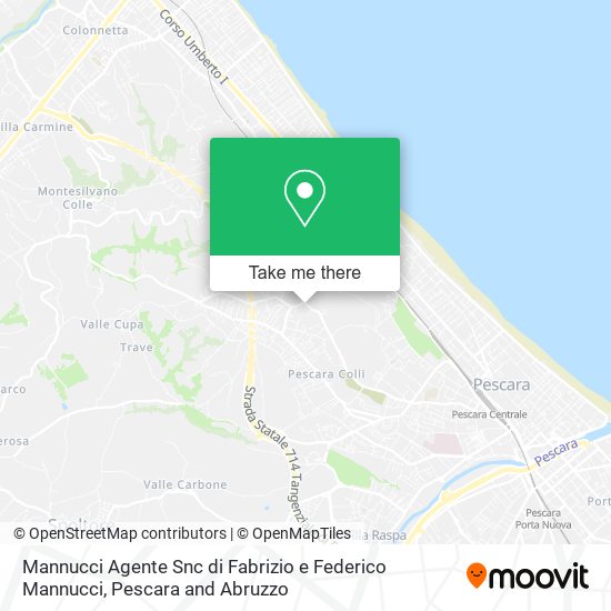 Mannucci Agente Snc di Fabrizio e Federico Mannucci map