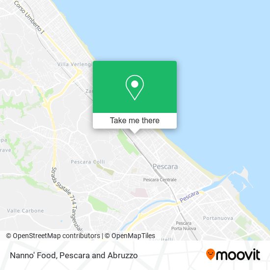 Nanno' Food map