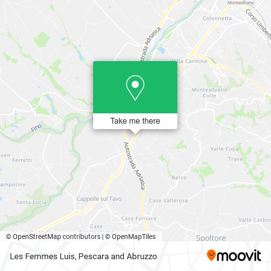 Les Femmes Luis map