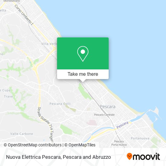 Nuova Elettrica Pescara map
