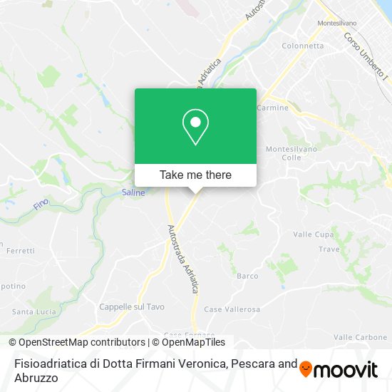 Fisioadriatica di Dotta Firmani Veronica map