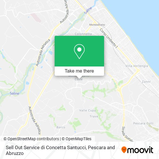 Sell Out Service di Concetta Santucci map