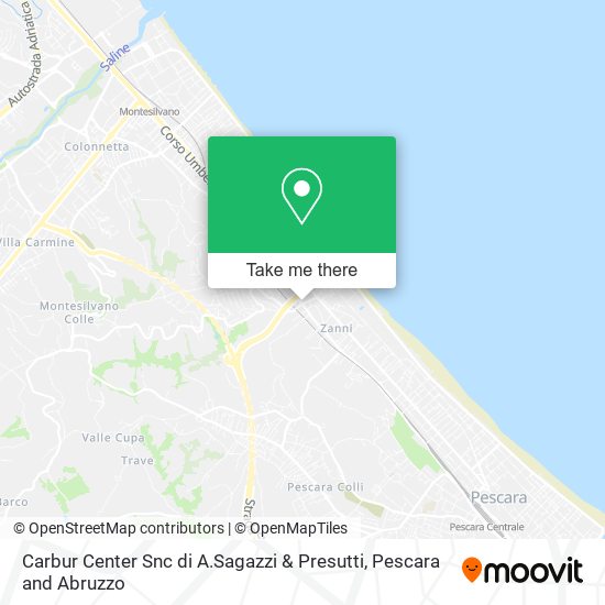 Carbur Center Snc di A.Sagazzi & Presutti map