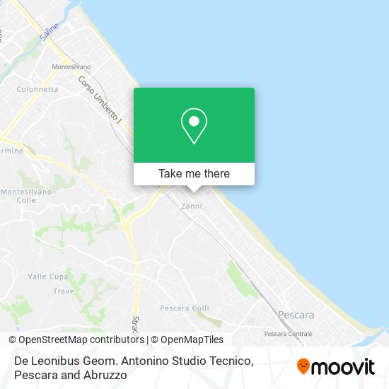 De Leonibus Geom. Antonino Studio Tecnico map