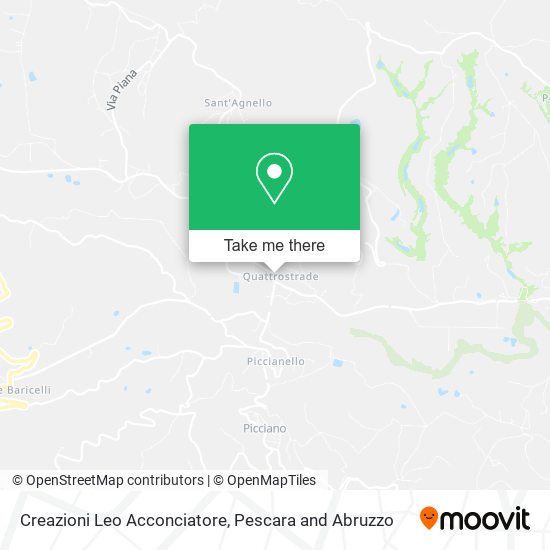 Creazioni Leo Acconciatore map