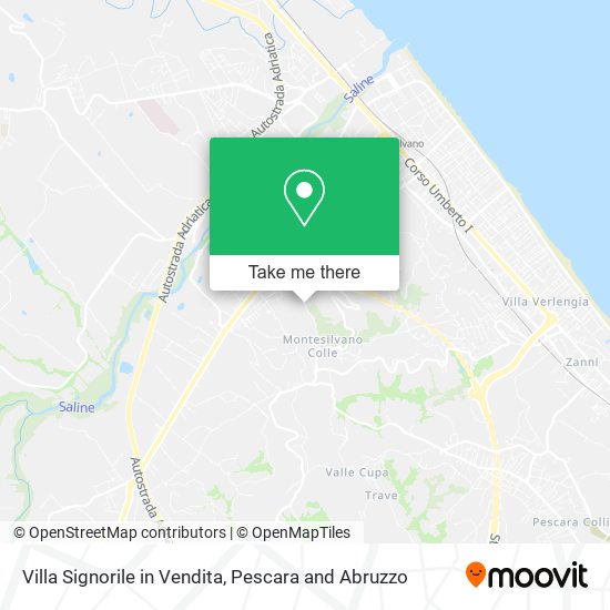 Villa Signorile in Vendita map