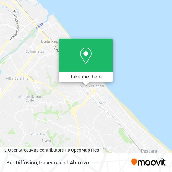 Bar Diffusion map