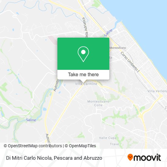 Di Mitri Carlo Nicola map