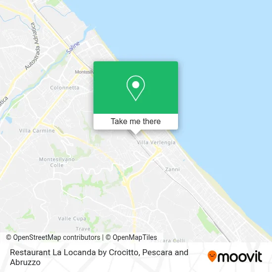 Restaurant La Locanda by Crocitto map