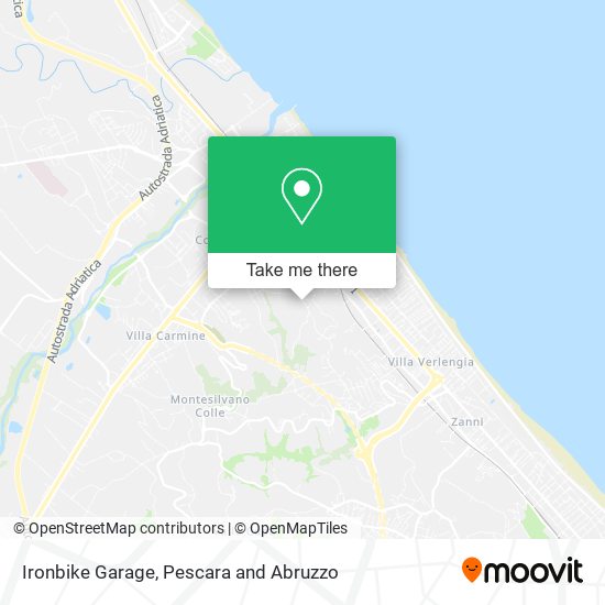 Ironbike Garage map