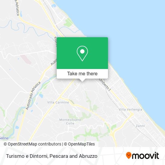 Turismo e Dintorni map