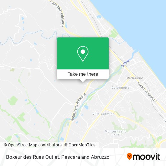 Boxeur des Rues Outlet map