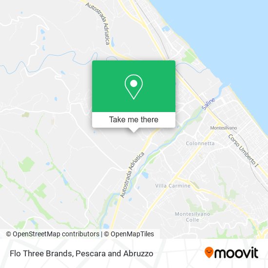 Flo Three Brands map