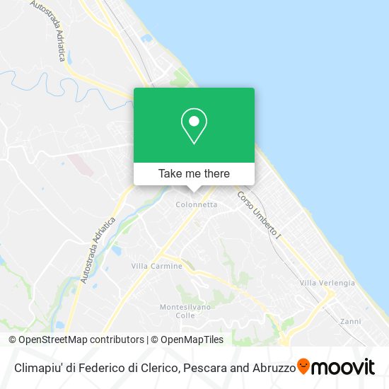 Climapiu' di Federico di Clerico map