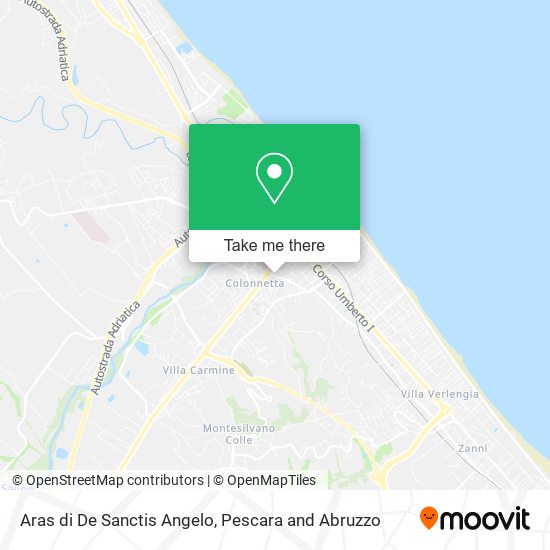 Aras di De Sanctis Angelo map