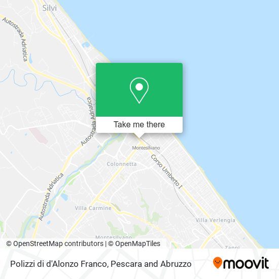Polizzi di d'Alonzo Franco map