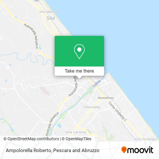 Ampolorella Roberto map
