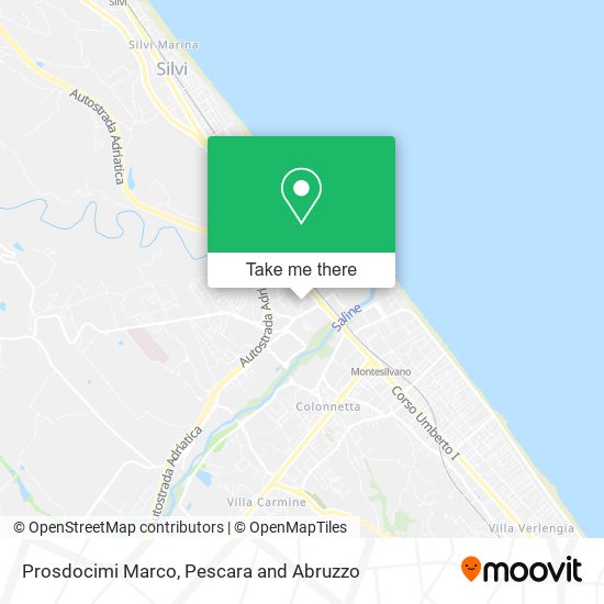 Prosdocimi Marco map