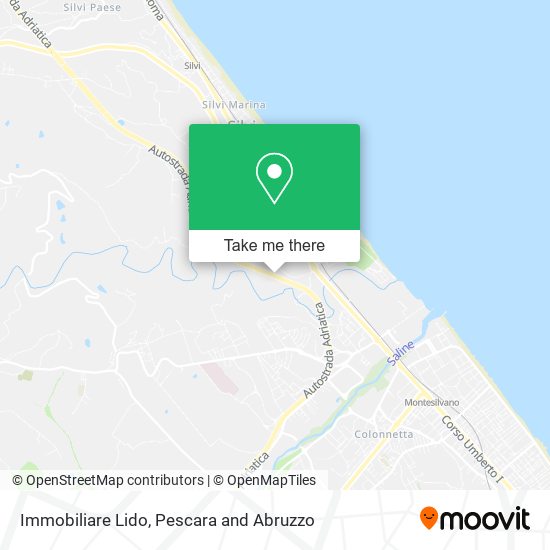 Immobiliare Lido map