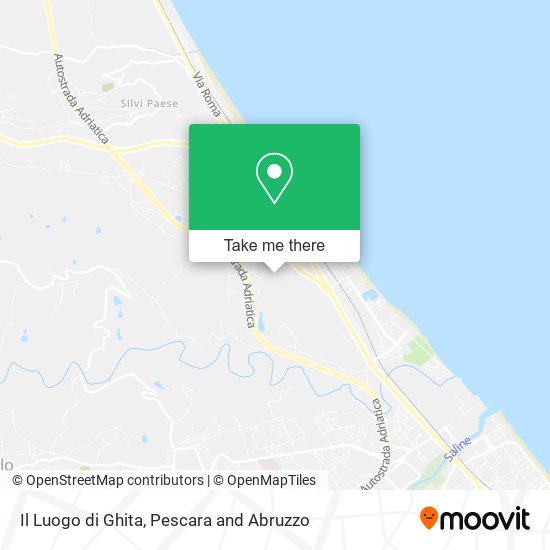 Il Luogo di Ghita map