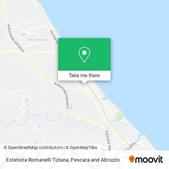 Estetista Romanelli Tiziana map