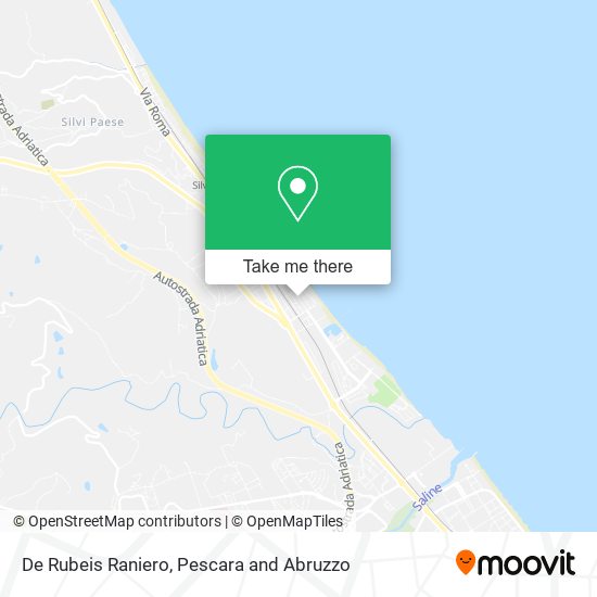 De Rubeis Raniero map