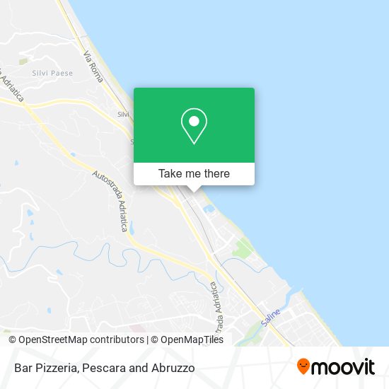 Bar Pizzeria map