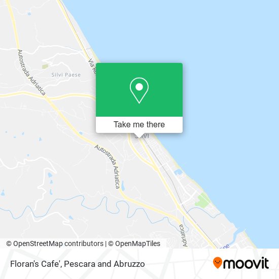 Floran's Cafe' map