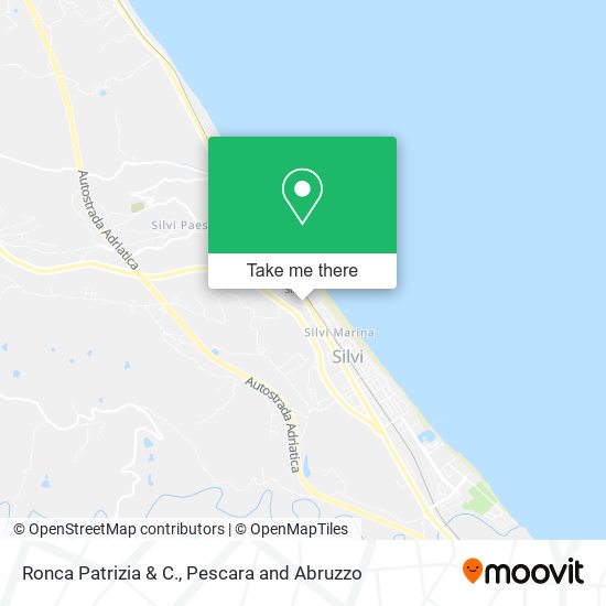 Ronca Patrizia & C. map