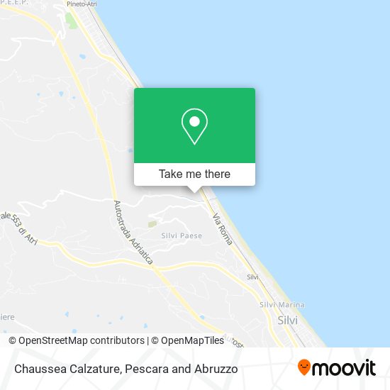 Chaussea Calzature map