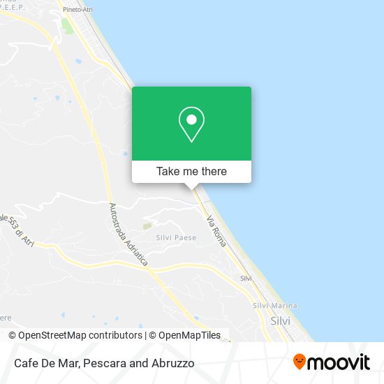 Cafe De Mar map
