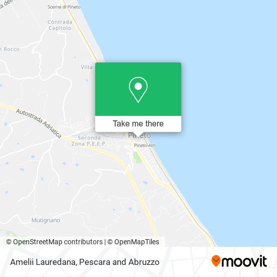Amelii Lauredana map