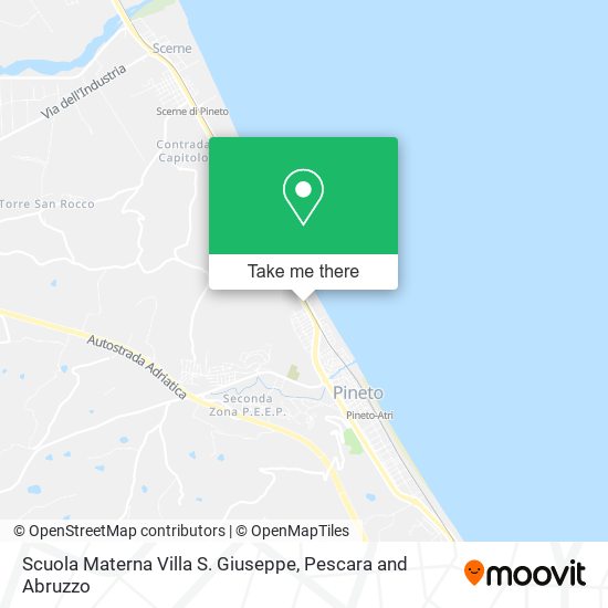 Scuola Materna Villa S. Giuseppe map
