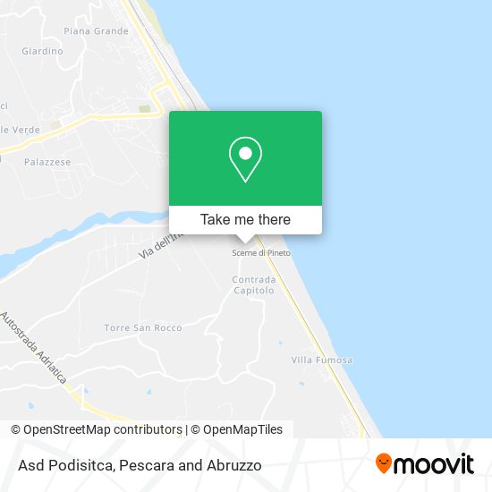 Asd Podisitca map