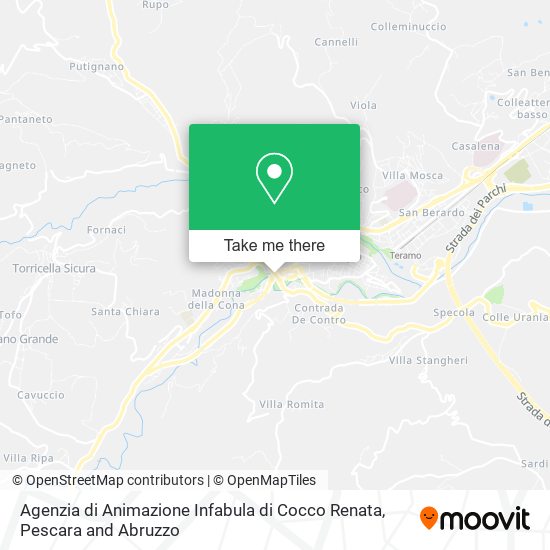 Agenzia di Animazione Infabula di Cocco Renata map
