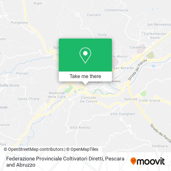 Federazione Provinciale Coltivatori Diretti map