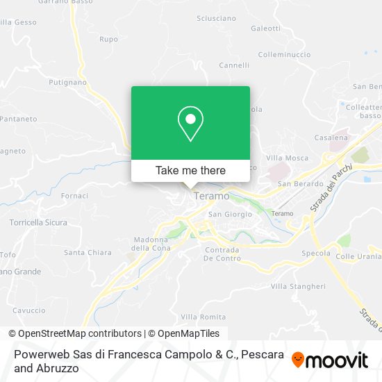 Powerweb Sas di Francesca Campolo & C. map