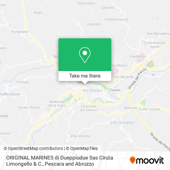 ORIGINAL MARINES di Dueppiudue Sas Cinzia Limongello & C. map