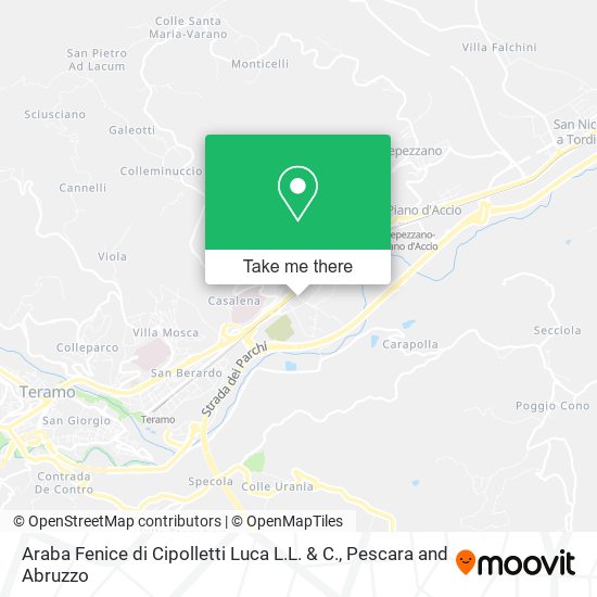 Araba Fenice di Cipolletti Luca L.L. & C. map