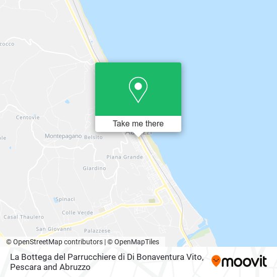 La Bottega del Parrucchiere di Di Bonaventura Vito map