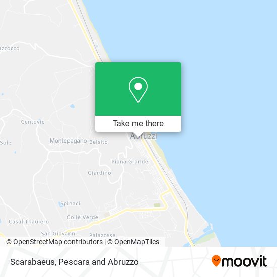 Scarabaeus map
