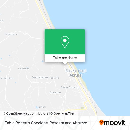 Fabio Roberto Coccione map