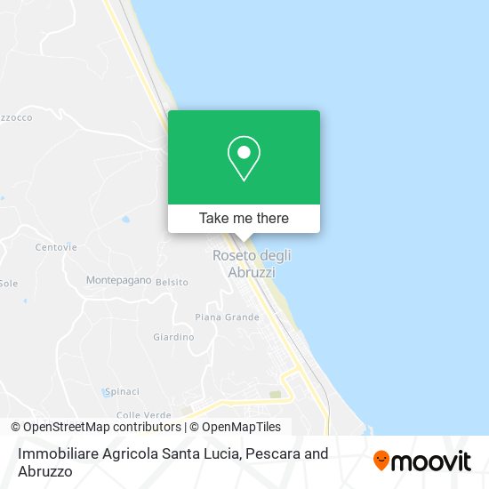 Immobiliare Agricola Santa Lucia map