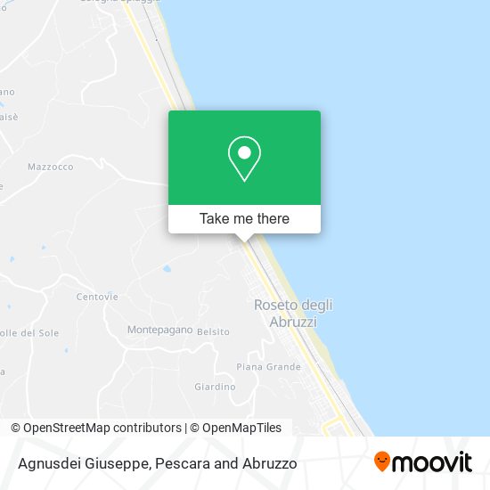 Agnusdei Giuseppe map