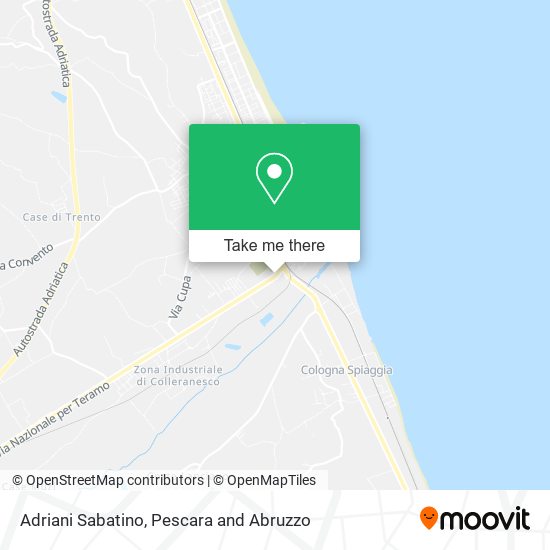 Adriani Sabatino map