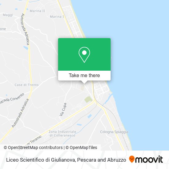Liceo Scientifico di Giulianova map