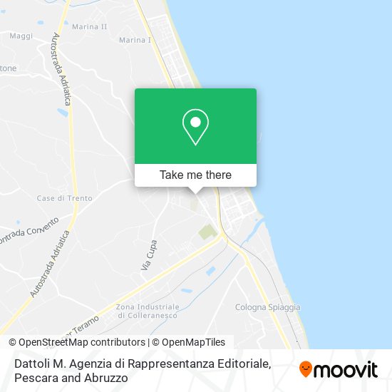 Dattoli M. Agenzia di Rappresentanza Editoriale map
