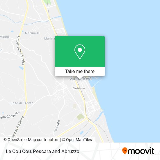 Le Cou Cou map