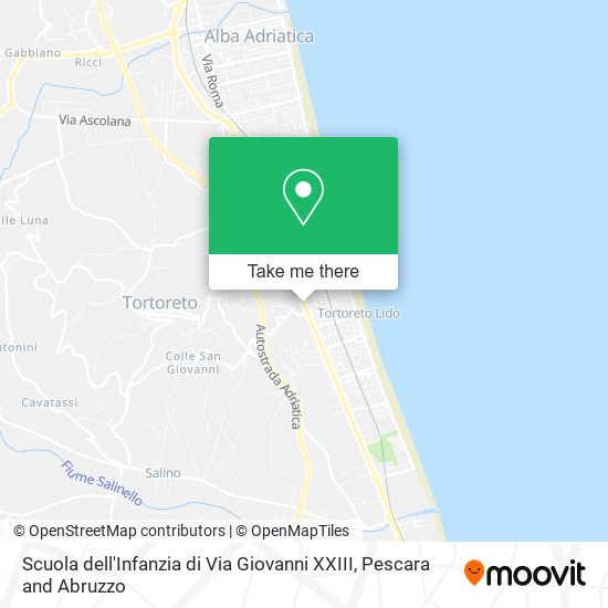 Scuola dell'Infanzia di Via Giovanni XXIII map